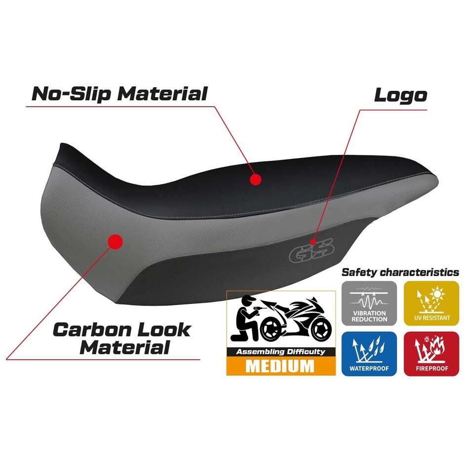 Rivestimento Sella TPZ Italia Specifico Per BMW R 1150 GS Adventure 2002 - 2006 Modello Giarre
