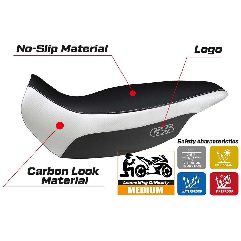 Rivestimento Sella TPZ Italia Specifico Per BMW R 1150 GS Adventure 2002 - 2006 Modello Giarre