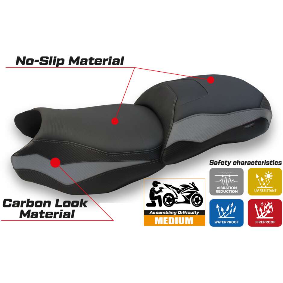 Rivestimento Sella TPZ Italia Specifico Per BMW R 1250 GS 2019 - 2023 Modello Dobbiaco