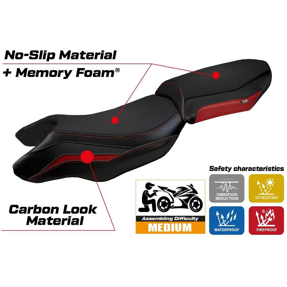 Rivestimento Sella TPZ Italia Specifico Per BMW R 1250 R  2019-2025 Modello Puma Comfort System