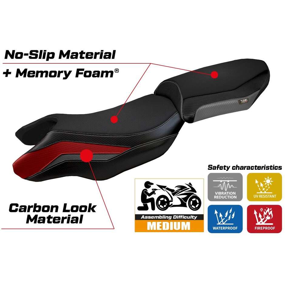 Rivestimento Sella TPZ Italia Specifico Per BMW R 1250 R  2019-2025 Modello Puma Special Color Comfort System