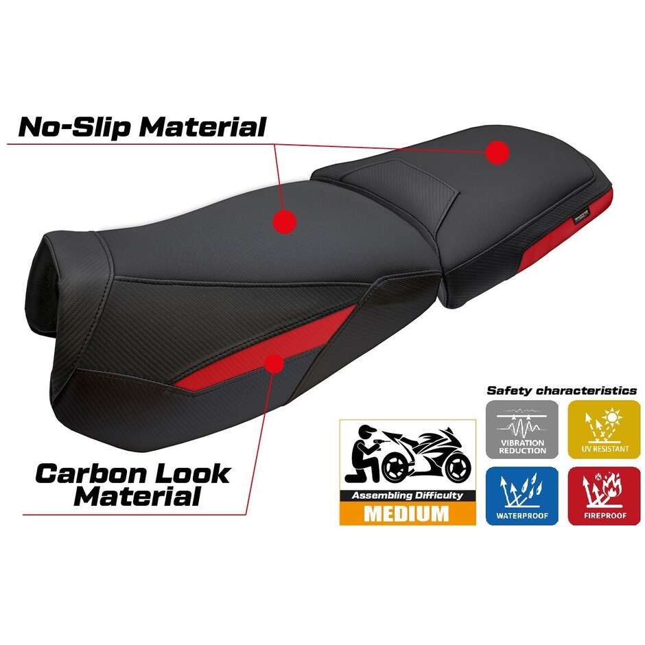 Rivestimento Sella TPZ Italia Specifico Per BMW R 1300 GS Adventure Trophy 2024-2025 Modello Bear