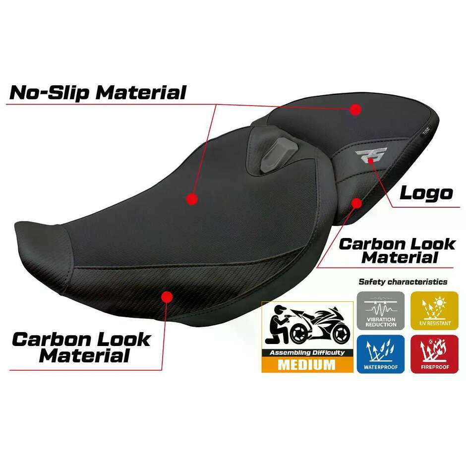 Rivestimento Sella TPZ Italia Specifico Per BMW R 1300 RS 20252026 Modello Sohar