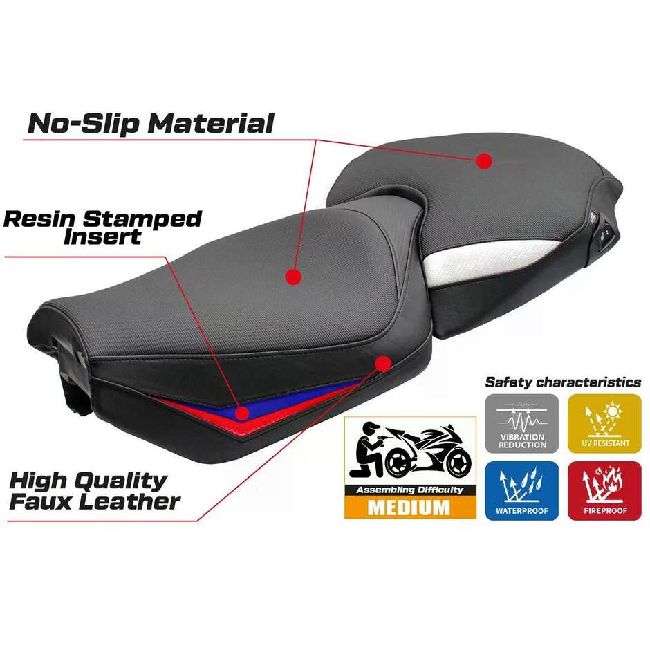 Rivestimento Sella TPZ Italia Specifico Per BMW R 1300 RT 2025 Modello Bethel