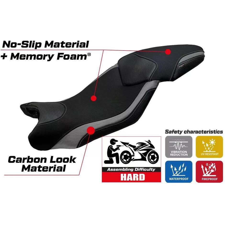 Rivestimento Sella TPZ Italia Specifico Per BMW S 1000 XR 2015  2019 Modello Ardea Comfort System