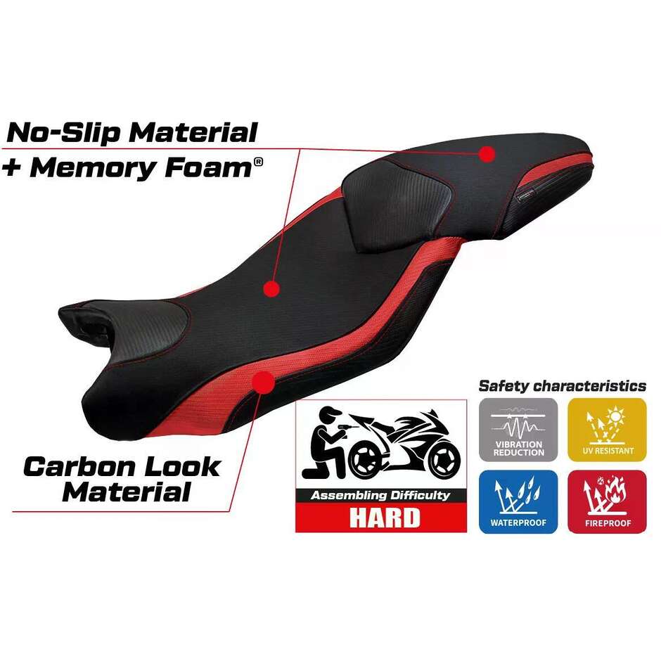 Rivestimento Sella TPZ Italia Specifico Per BMW S 1000 XR 2015  2019 Modello Ardea Comfort System