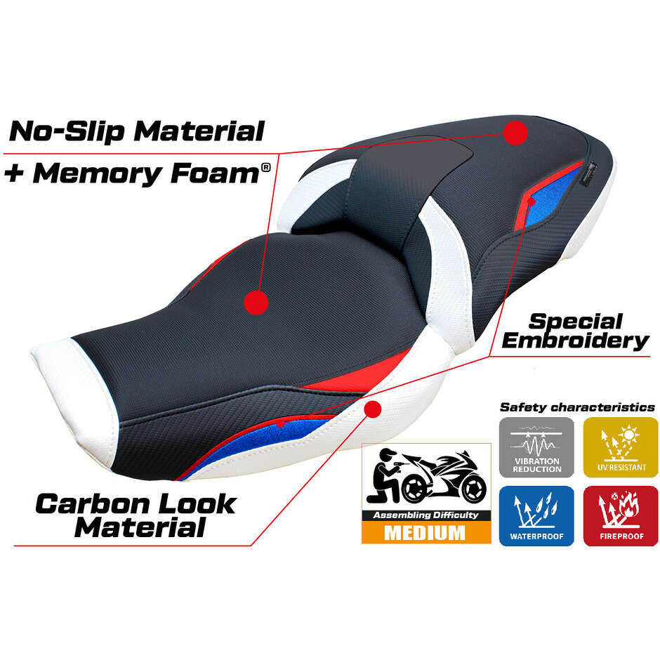 Rivestimento Sella TPZ Italia Specifico Per BMW S 1000 XR  20242025 Modello Linz Comfort System
