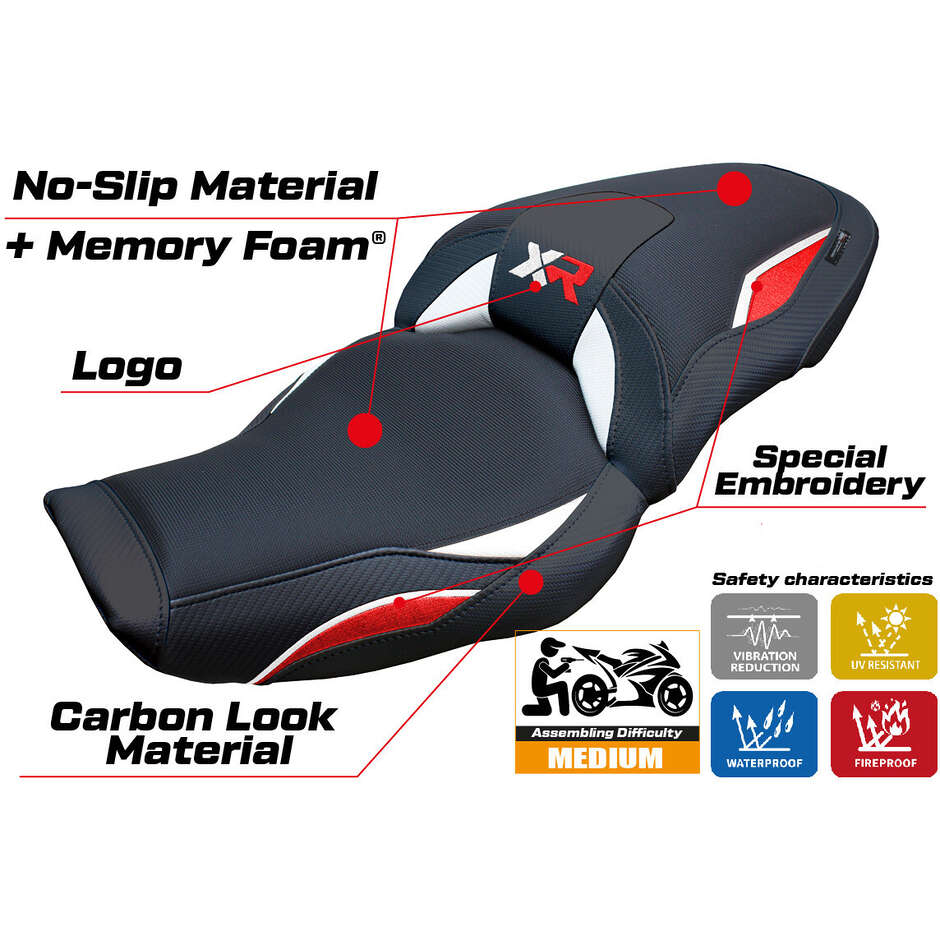 Rivestimento Sella TPZ Italia Specifico Per BMW S 1000 XR  20242025 Modello Linz Comfort System