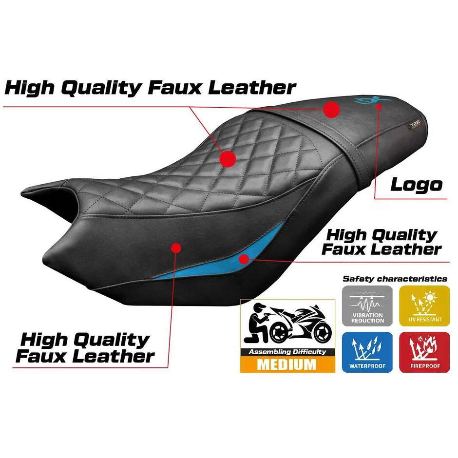 Rivestimento Sella TPZ Italia Specifico Per CF Moto 700 CLX 20212025 Modello Bafia