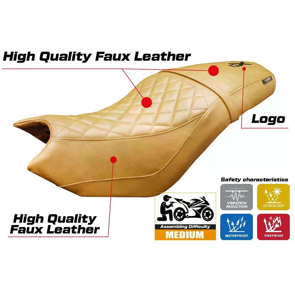 Rivestimento Sella TPZ Italia Specifico Per CF Moto 700 CLX 20212025 Modello Bafia