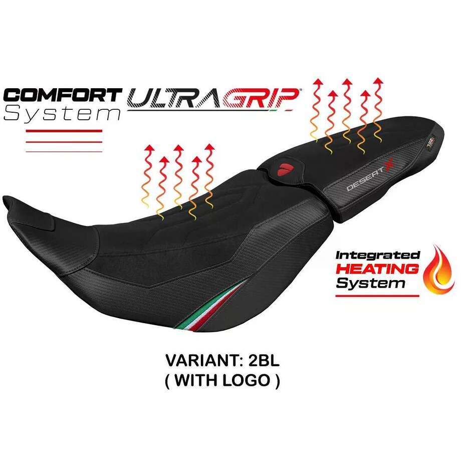Rivestimento Sella TPZ Italia Specifico Per Ducati DesertX 20222025  heating Comfort System