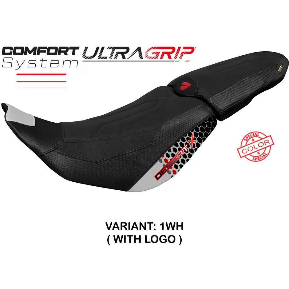 Rivestimento Sella TPZ Italia Specifico Per Ducati DesertX 20222025 Modello Thar Special Color Ultragrip Comfort System