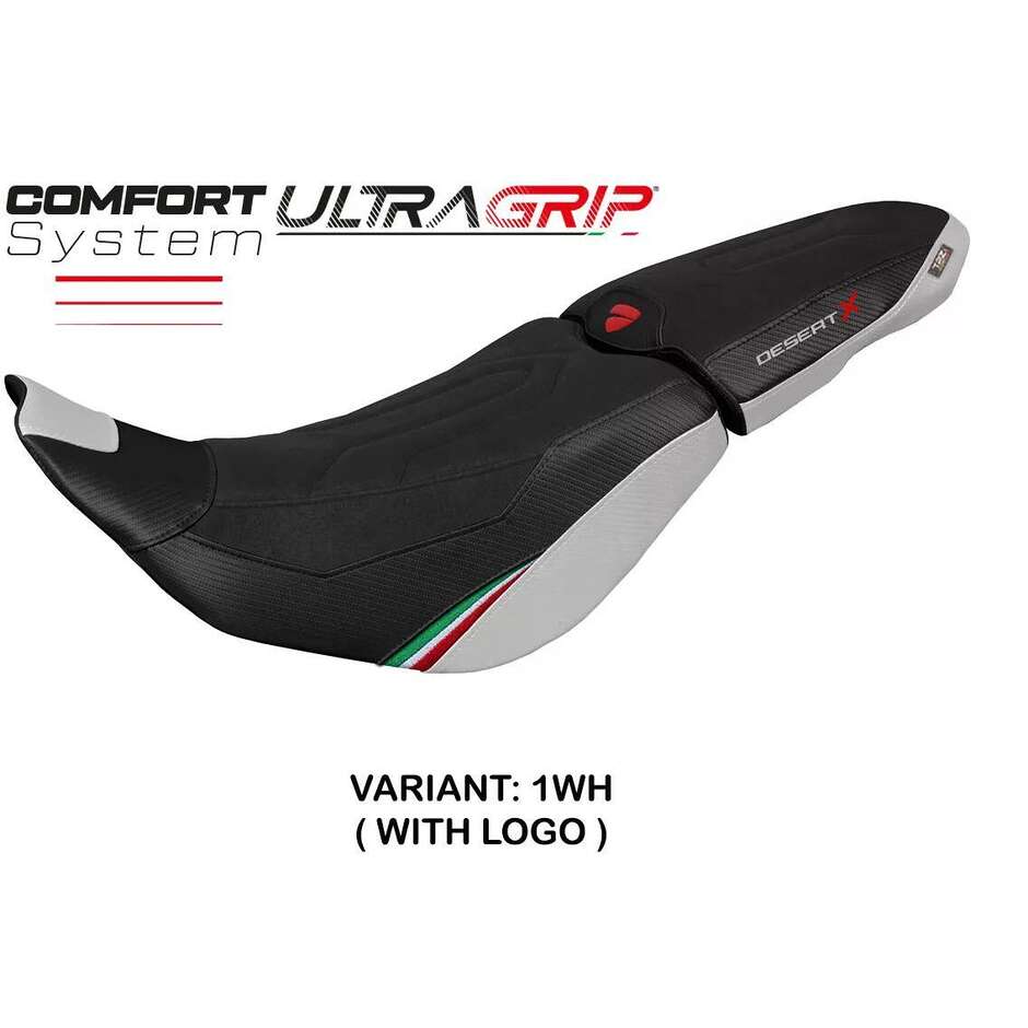 Rivestimento Sella TPZ Italia Specifico Per Ducati DesertX 20222025 Modello Thar Trico Ultragrip Comfort System