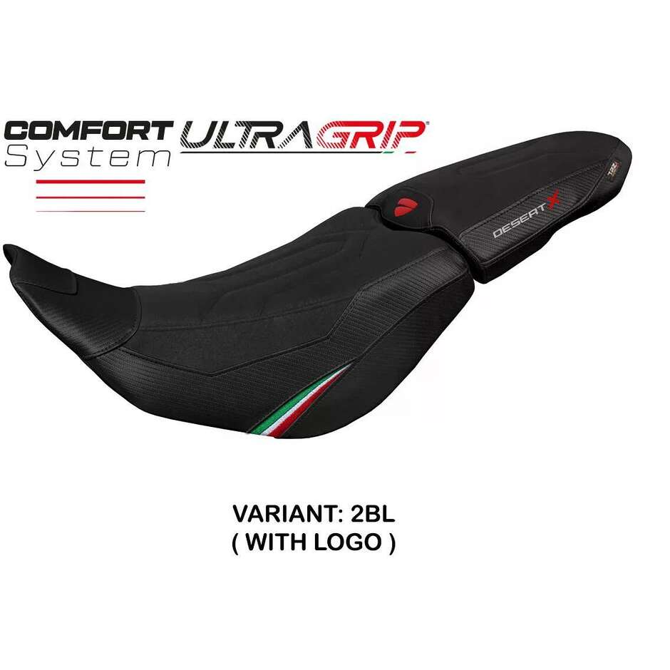 Rivestimento Sella TPZ Italia Specifico Per Ducati DesertX 20222025 Modello Thar Trico Ultragrip Comfort System