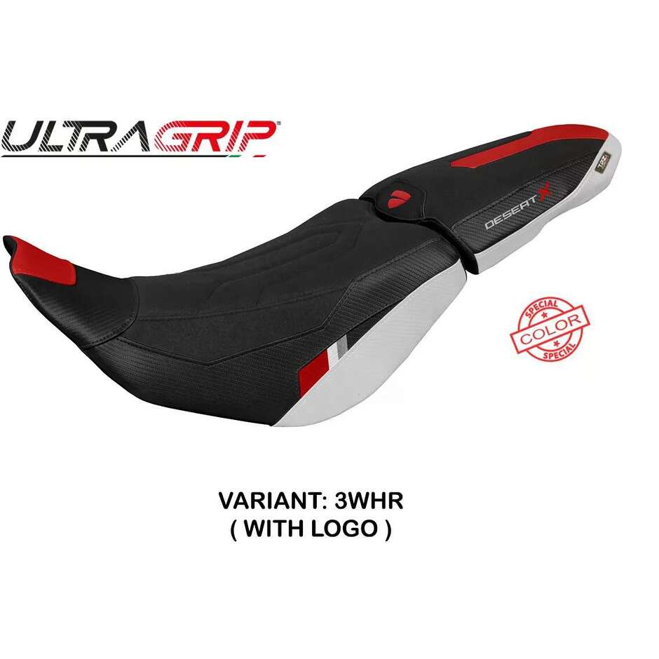 Rivestimento Sella TPZ Italia Specifico Per Ducati DesertX 20222025 Modello Thar Ultragrip