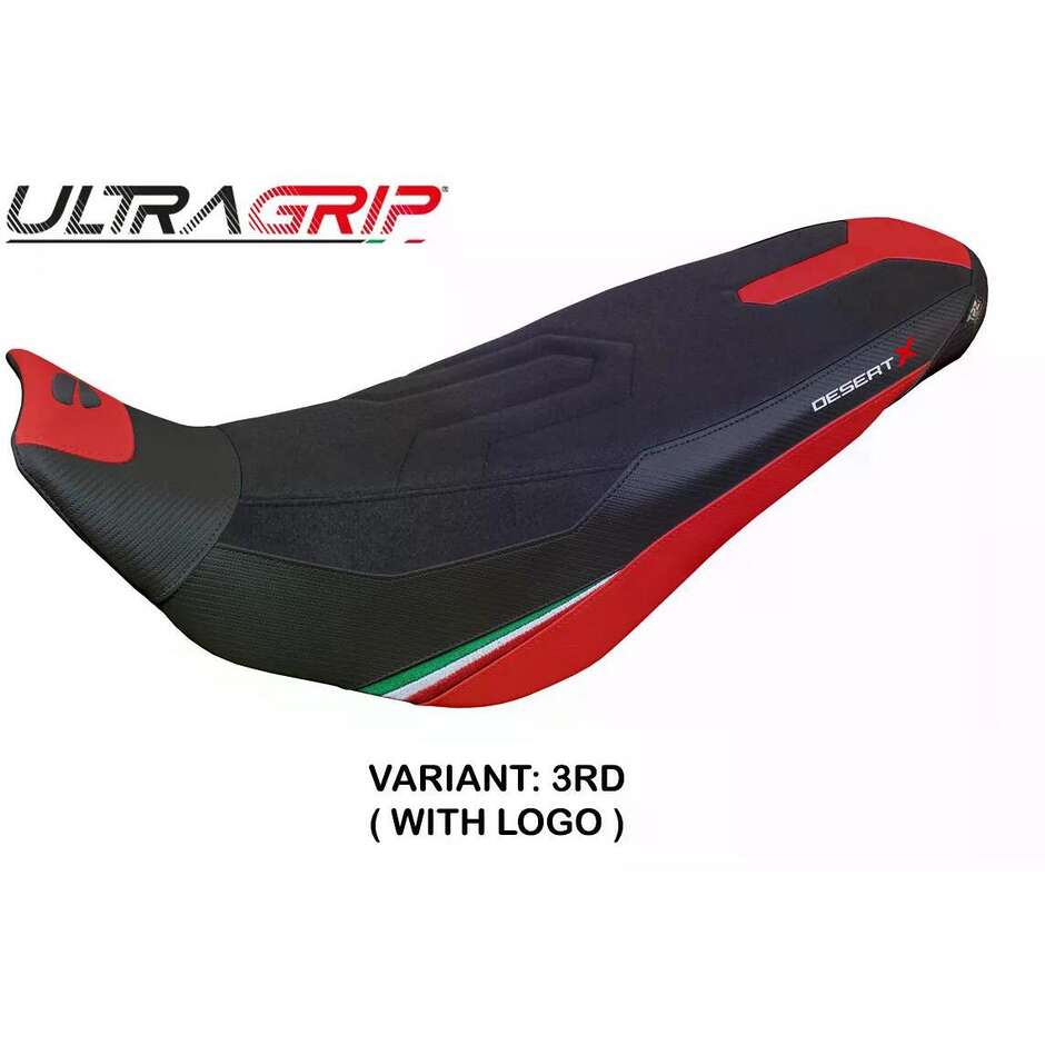 Rivestimento Sella TPZ Italia Specifico Per Ducati DesertX Rally 20222025 Modello Eriba Ultragrip