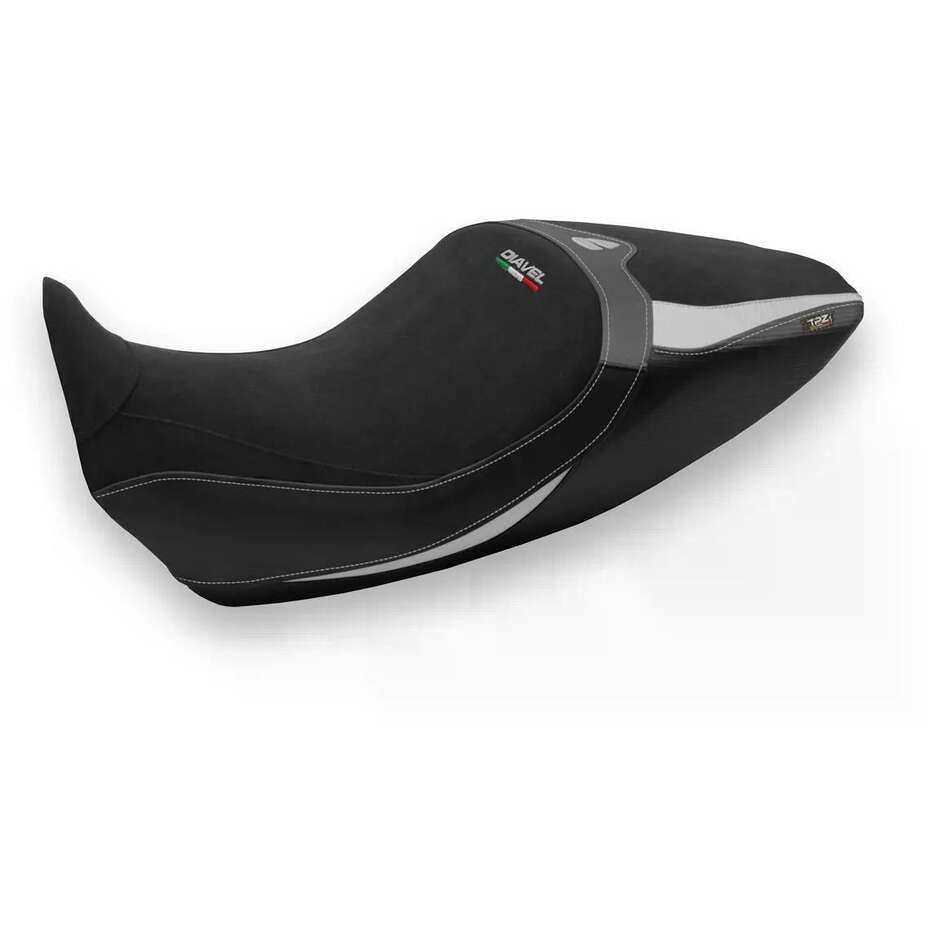 Rivestimento Sella TPZ Italia Specifico Per Ducati Diavel 1260 2019  2022 Modello Saranda 1 Velvet Comfort System
