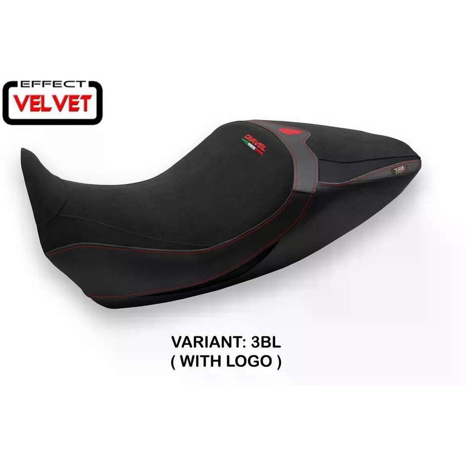 Rivestimento Sella TPZ Italia Specifico Per Ducati Diavel 1260 2019  2022 Modello Saranda 1 Velvet