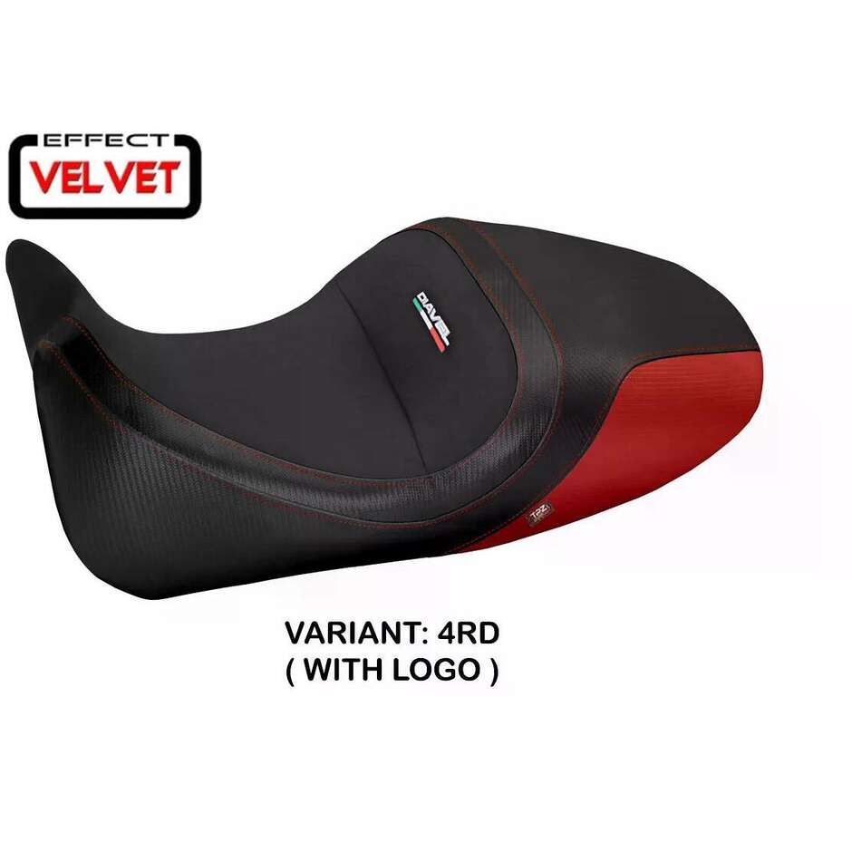Rivestimento Sella TPZ Italia Specifico Per Ducati Diavel 2014  2018 Modello Imola 1 Velvet
