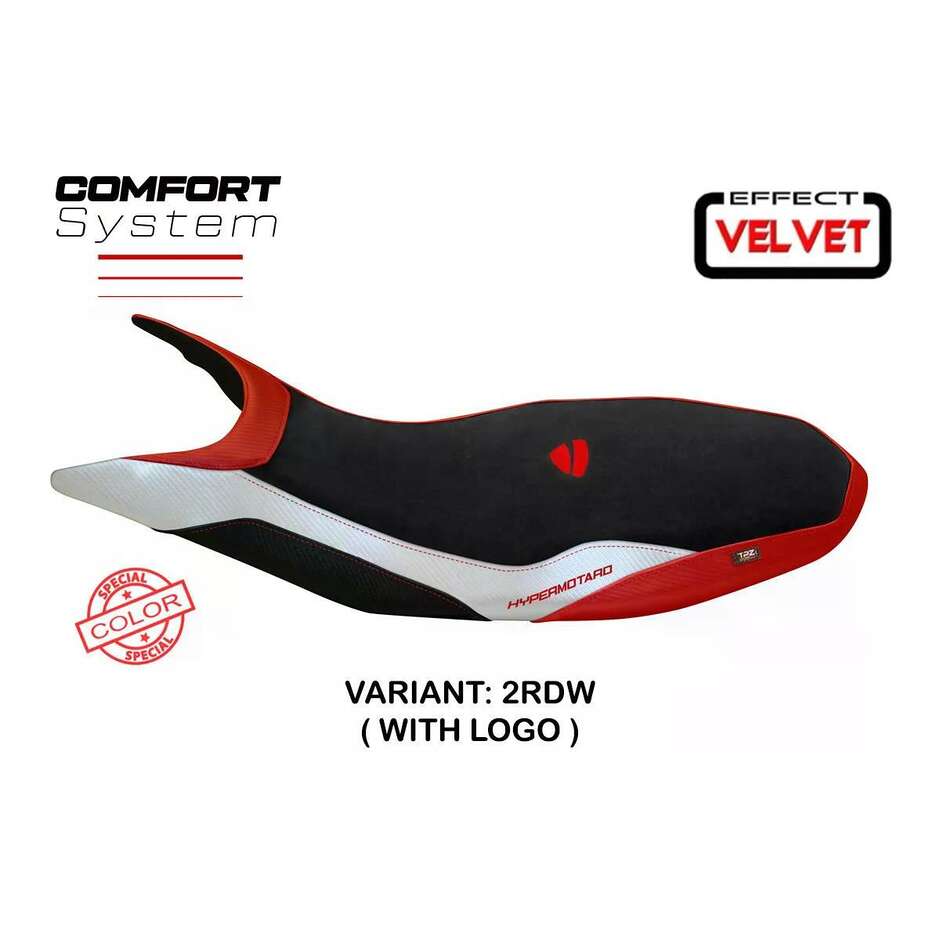 Rivestimento Sella TPZ Italia Specifico Per Ducati Hypermota taglia un