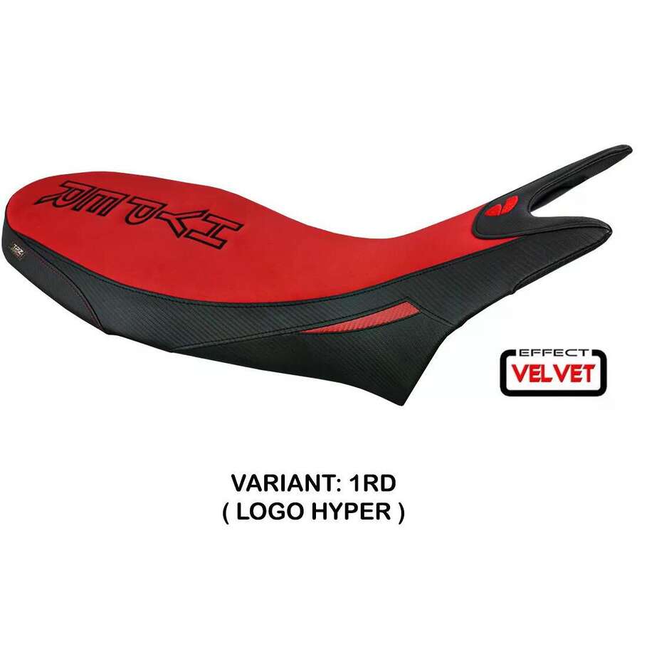 Rivestimento Sella TPZ Italia Specifico Per Ducati Hypermotard 950 20192025 Modello Hyperconcept Velvet