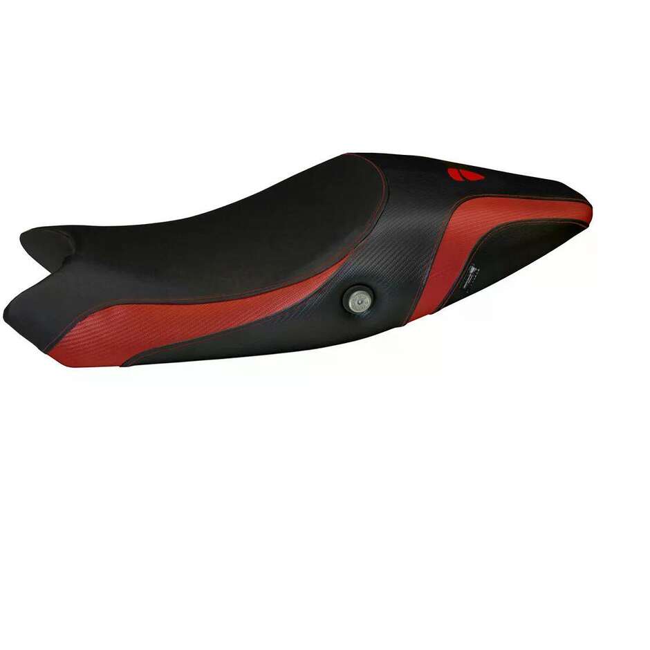 Rivestimento Sella TPZ Italia Specifico Per Ducati Monster 1100 EVO 2009  2013 Modello Logos Carbon Colat