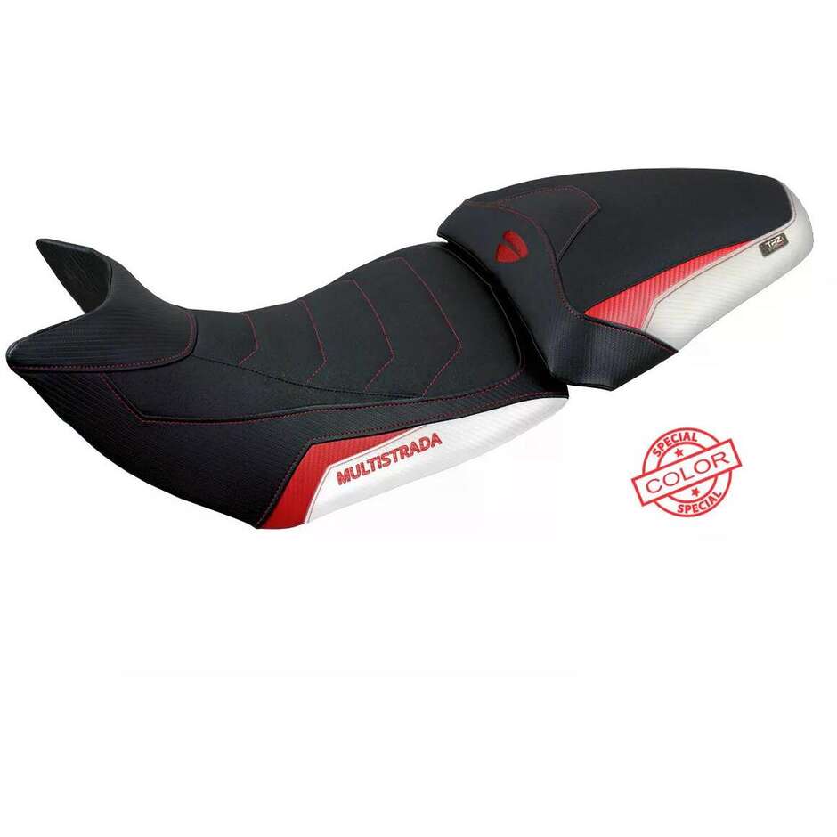 Rivestimento Sella TPZ Italia Specifico Per Ducati Multistrada 1200 / 1260 2015  2020 Modello Jazan Ultragrip