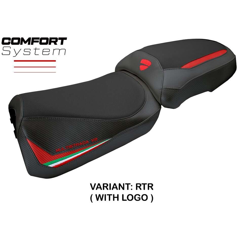 Rivestimento Sella TPZ Italia Specifico Per Ducati Multistrada V2 2025 Modello Aura Comfort System
