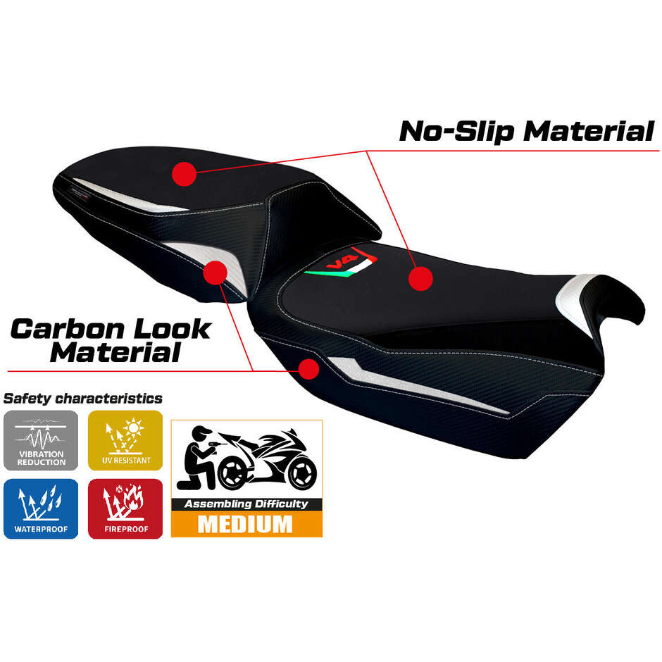 Rivestimento Sella TPZ Italia Specifico Per Ducati Multistrada V4 20212025 Modello Tokat