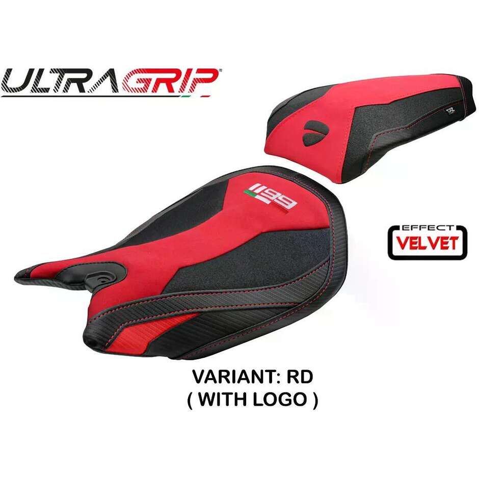 Rivestimento Sella TPZ Italia Specifico Per Ducati Panigale 1199 20112015 Modello Pesaro Velvet Ultragrip