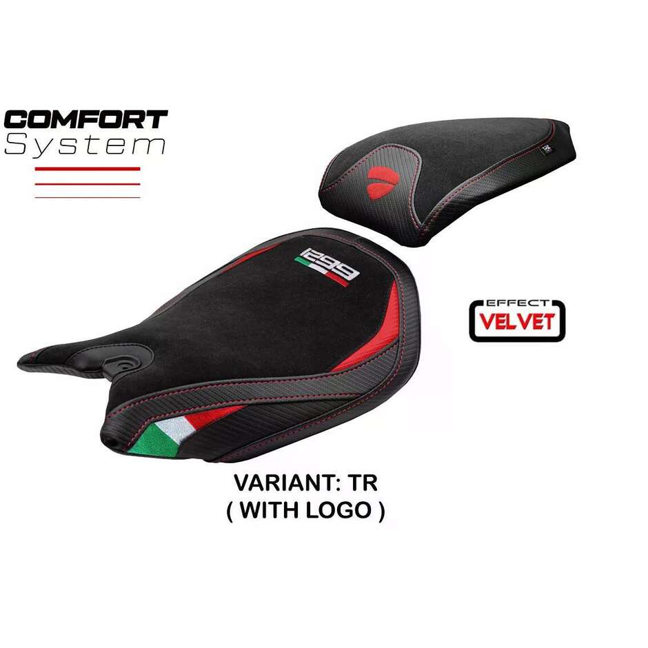 Rivestimento Sella TPZ Italia Specifico Per Ducati Panigale 1299 20152018 Modello Dervio Velvet Comfort System