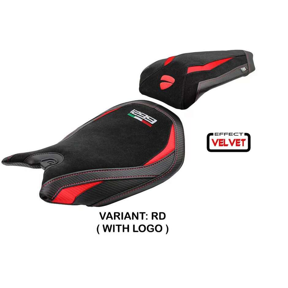 Rivestimento Sella TPZ Italia Specifico Per Ducati Panigale 1299 20152018 Modello Dervio Velvet