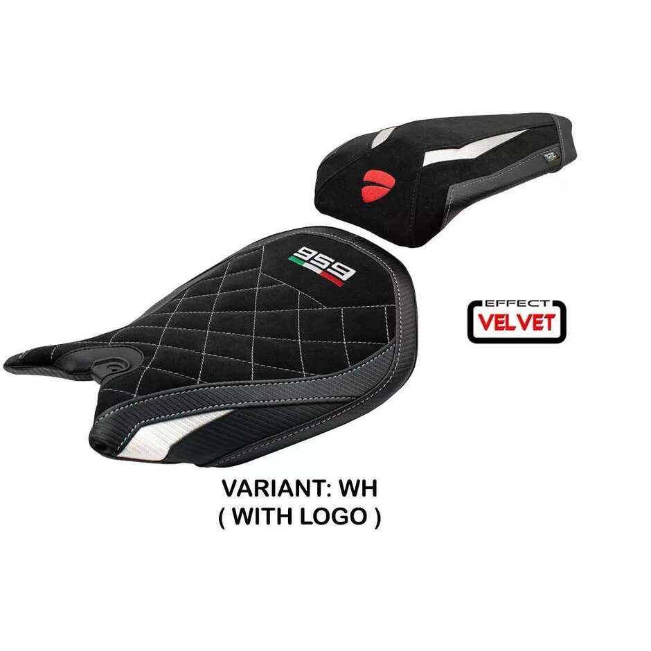 Rivestimento Sella TPZ Italia Specifico Per Ducati Panigale 959 20162018 Modello Noci Velvet Special Edition