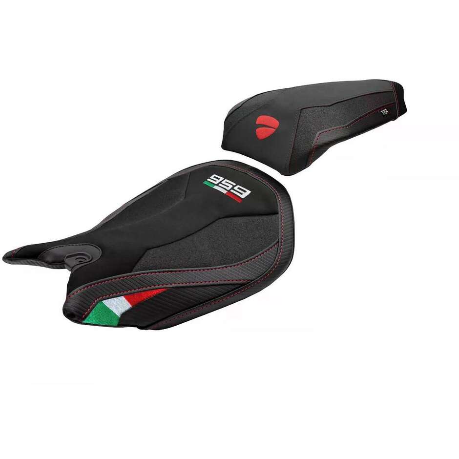Rivestimento Sella TPZ Italia Specifico Per Ducati Panigale 959 20162018 Modello Noci Velvet Ultragrip