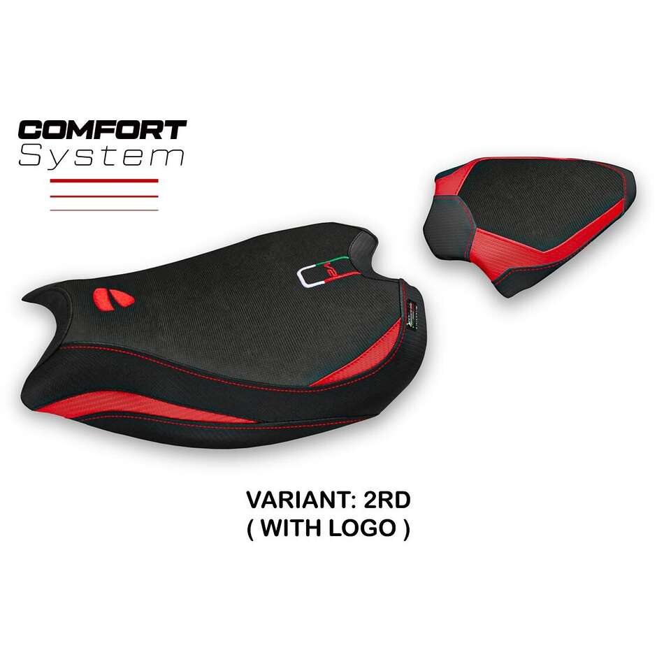 Rivestimento Sella TPZ Italia Specifico Per Ducati Panigale V2 2020  2024 Modello Zatoca Comfort System