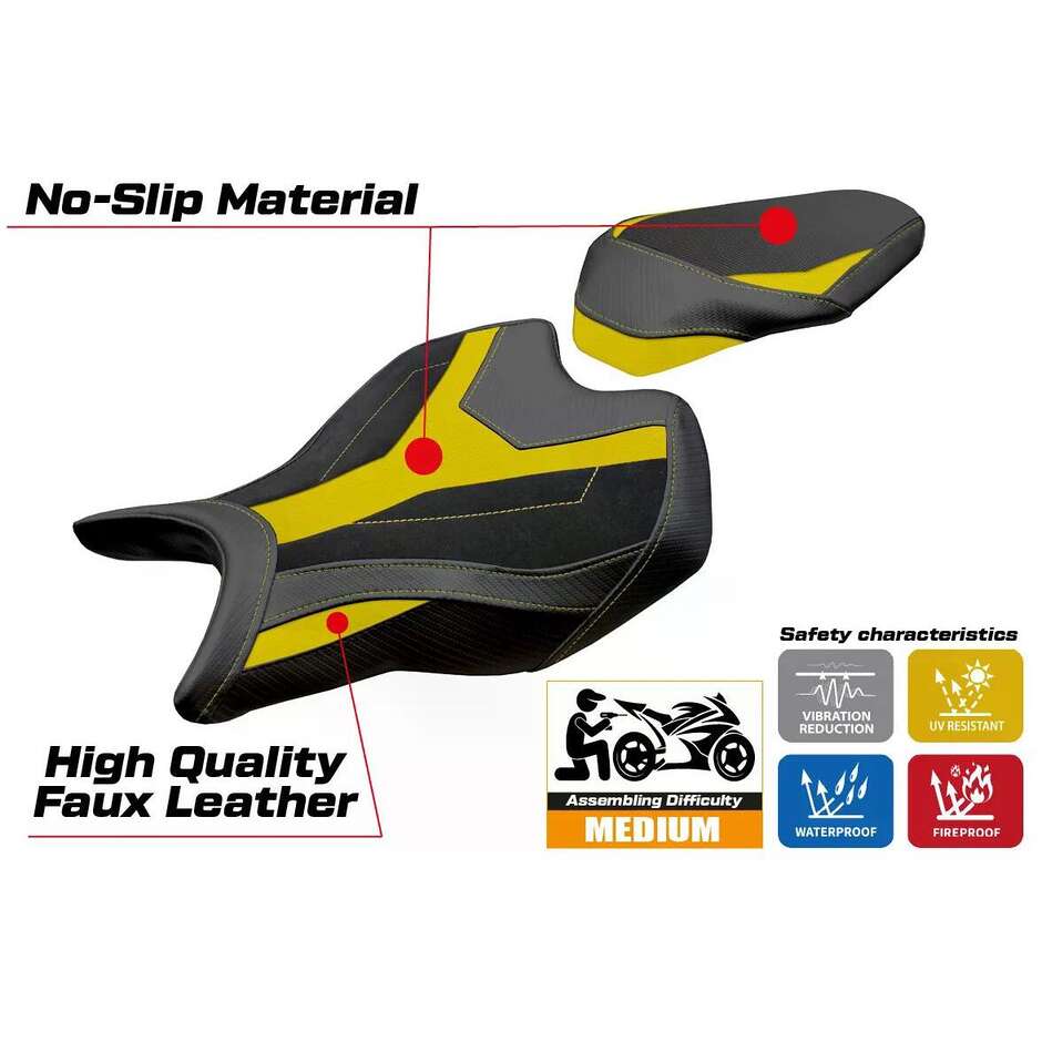 Rivestimento Sella TPZ Italia Specifico Per Ducati Panigale V2 20252026 Modello Asia Velvet
