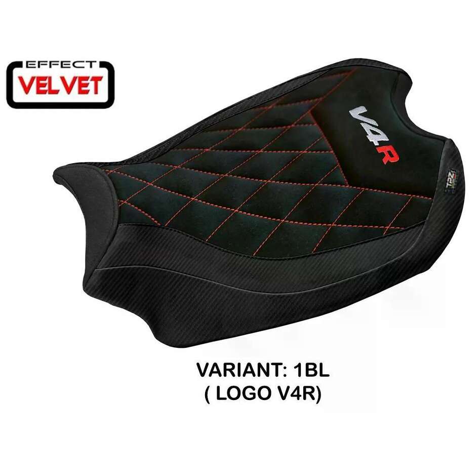 Rivestimento Sella TPZ Italia Specifico Per Ducati Panigale V4 2018  2024 Modello Harbin Velvet