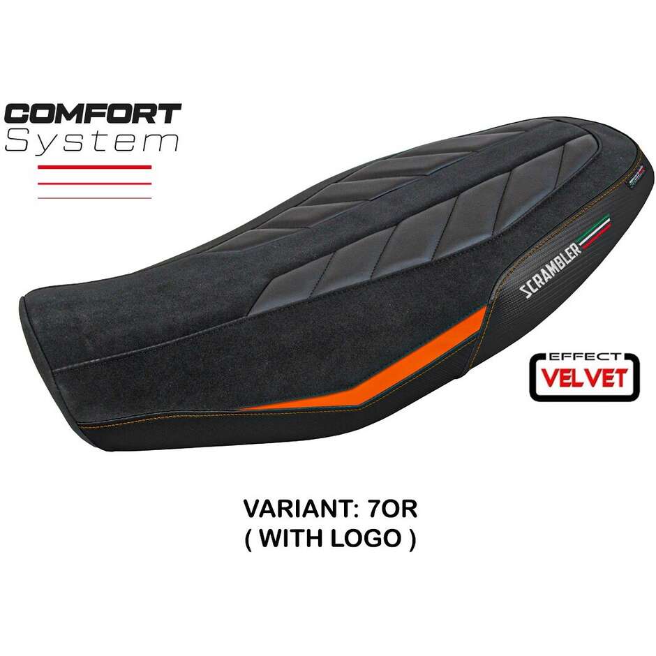 Rivestimento Sella TPZ Italia Specifico Per Ducati Scrambler 800 20232025 Modello Rimini Comfort System