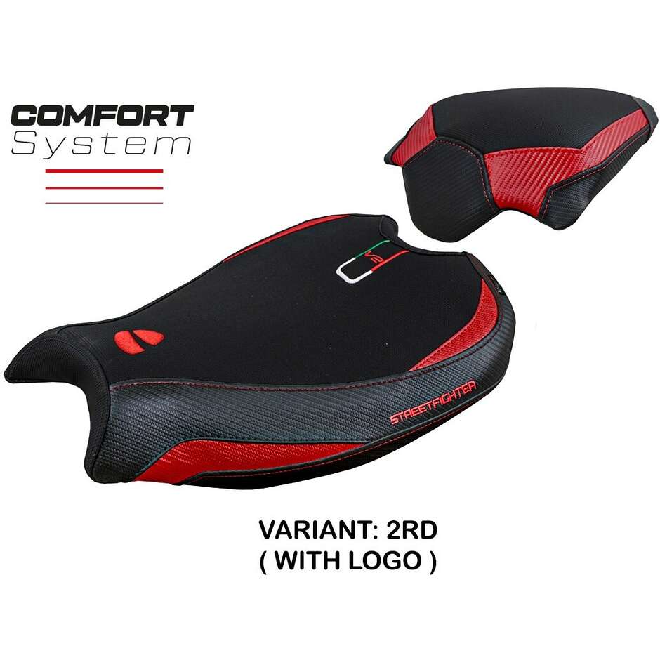 Rivestimento Sella TPZ Italia Specifico Per Ducati Streetfighter V2 2022  2024 Modello Mina Comfort System