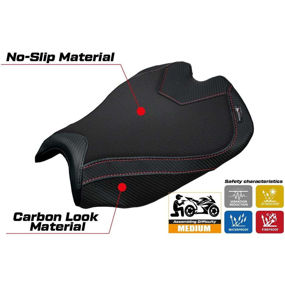 Rivestimento Sella TPZ Italia Specifico Per Ducati Streetfighter V4 2025 Modello Alcara