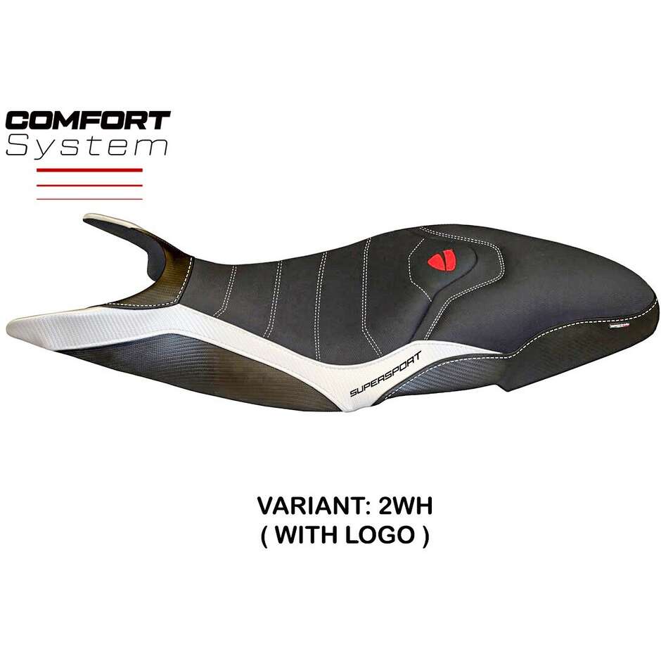 Rivestimento Sella TPZ Italia Specifico Per Ducati Super Sport 2017 - 2024 Modello Pistoia 3 Comfort System