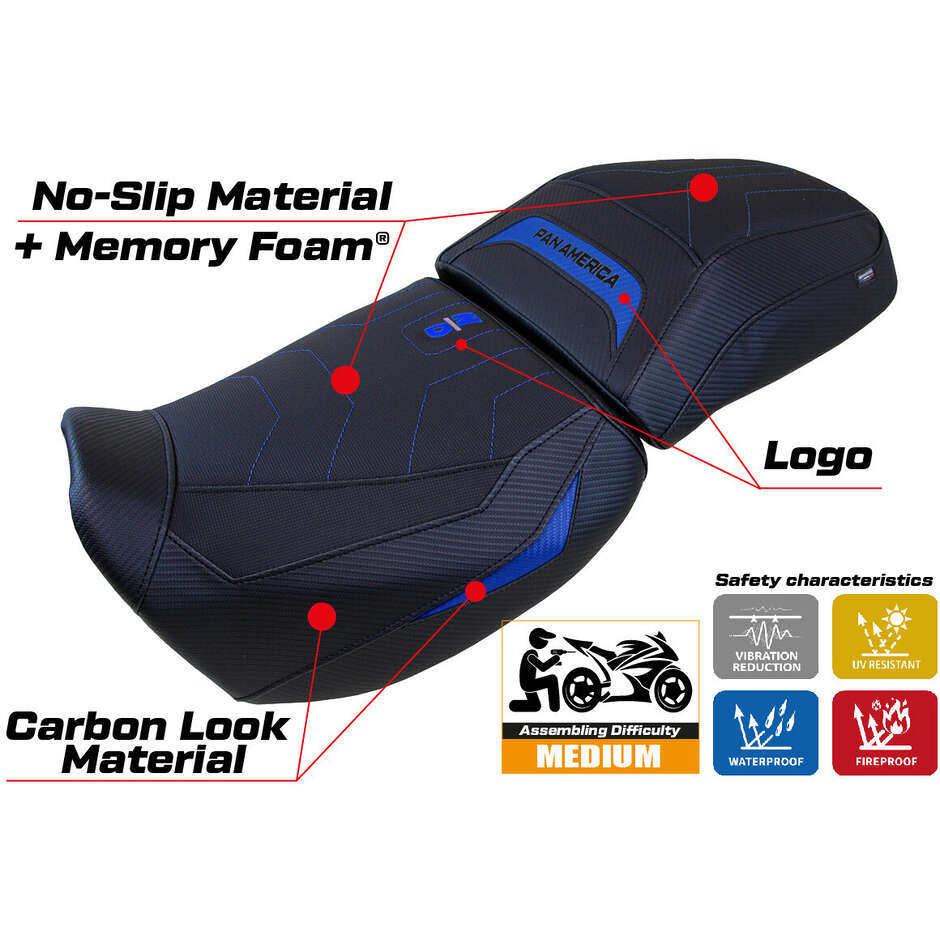 Rivestimento Sella TPZ Italia Specifico Per Harley Davidson Pan America 2021-2025 - heating Comfort System