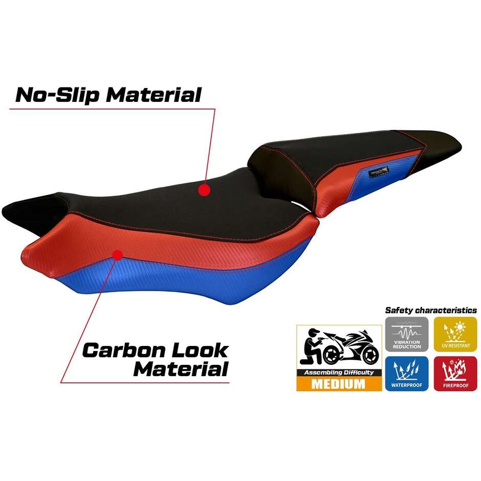 Rivestimento Sella TPZ Italia Specifico Per Honda CB 1000 R  2008 - 2017 Modello Ponza