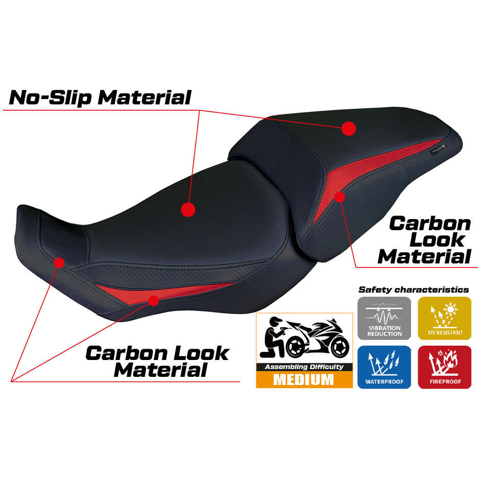 Rivestimento Sella TPZ Italia Specifico Per Honda CB 300  2018-2025 Modello Kobe
