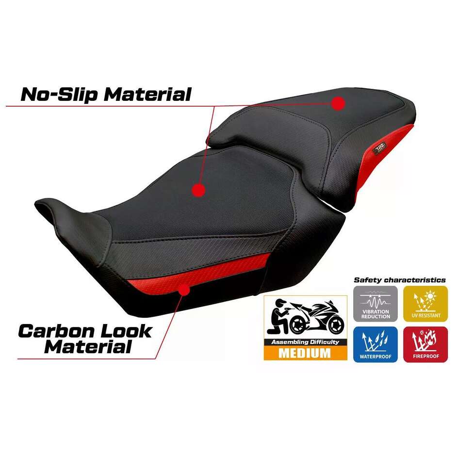 Rivestimento Sella TPZ Italia Specifico Per Honda CB 650 R 2024-2026 Modello Kawai