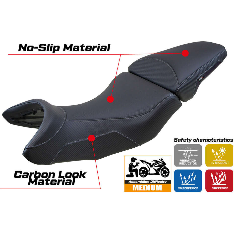 Rivestimento Sella TPZ Italia Specifico Per Honda NT 1100 2021-2025 Modello Miyagi