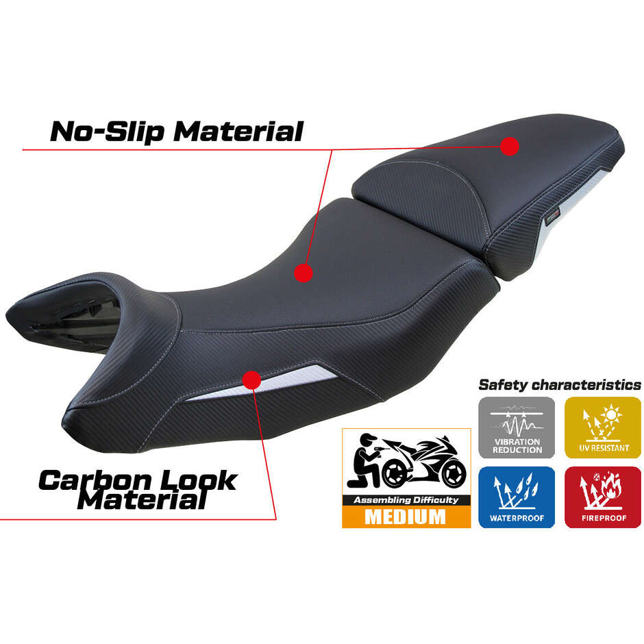 Rivestimento Sella TPZ Italia Specifico Per Honda NT 1100 2021-2025 Modello Miyagi