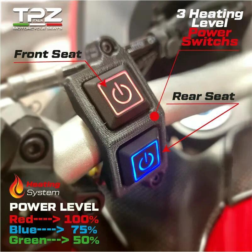 Rivestimento Sella TPZ Italia Specifico Per Honda X-ADV 2025-2026 Modello Asai Heating Comfort System