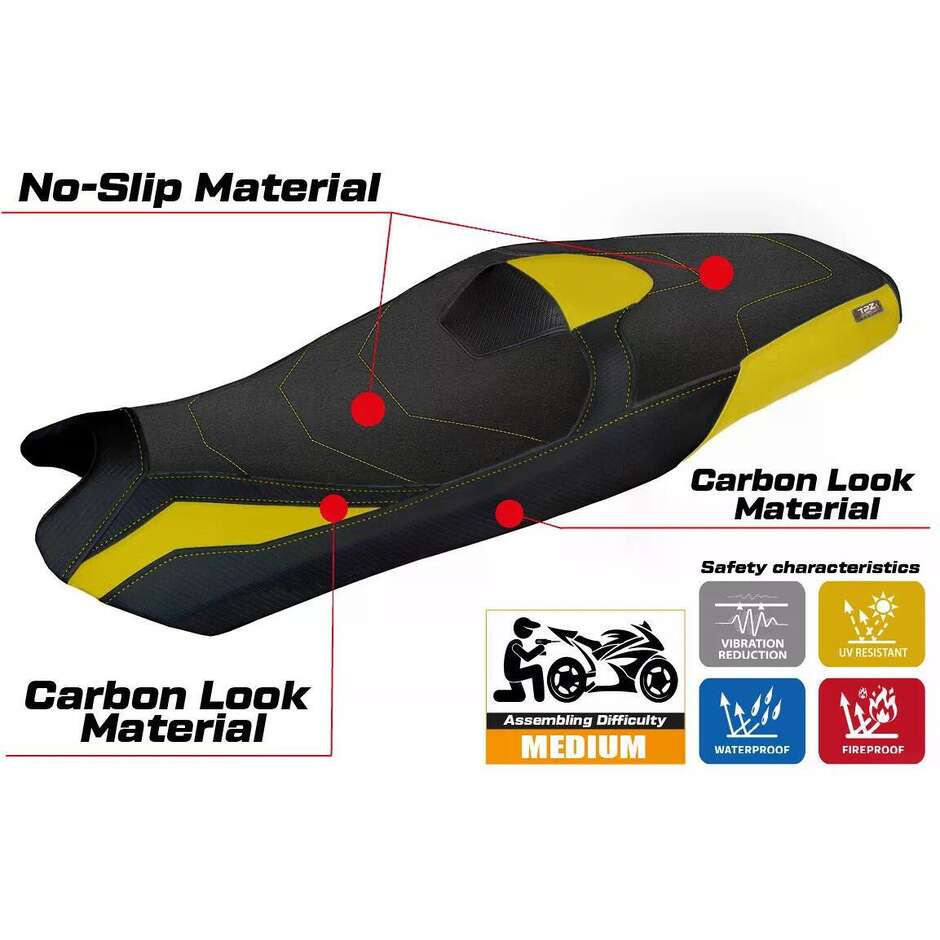 Rivestimento Sella TPZ Italia Specifico Per Honda X-ADV 2025-2026 Modello Asai Ultragrip
