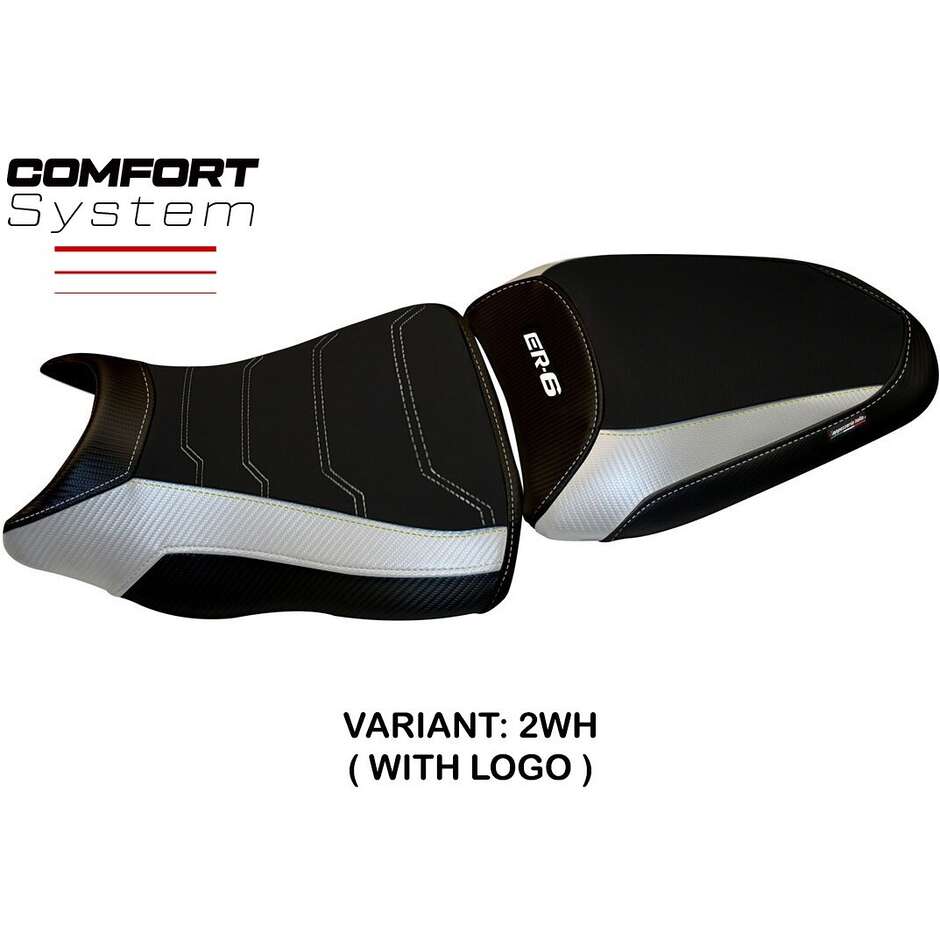 Rivestimento Sella TPZ Italia Specifico Per Kawasaki ER-6N / ER-6F 2012 - 2016 Modello Dayton 1 Comfort System